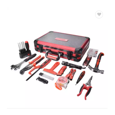 MAXPOWER 77 pcs Home Household Repair Complete Home Tool Kit with Solid Toolbox for DIY