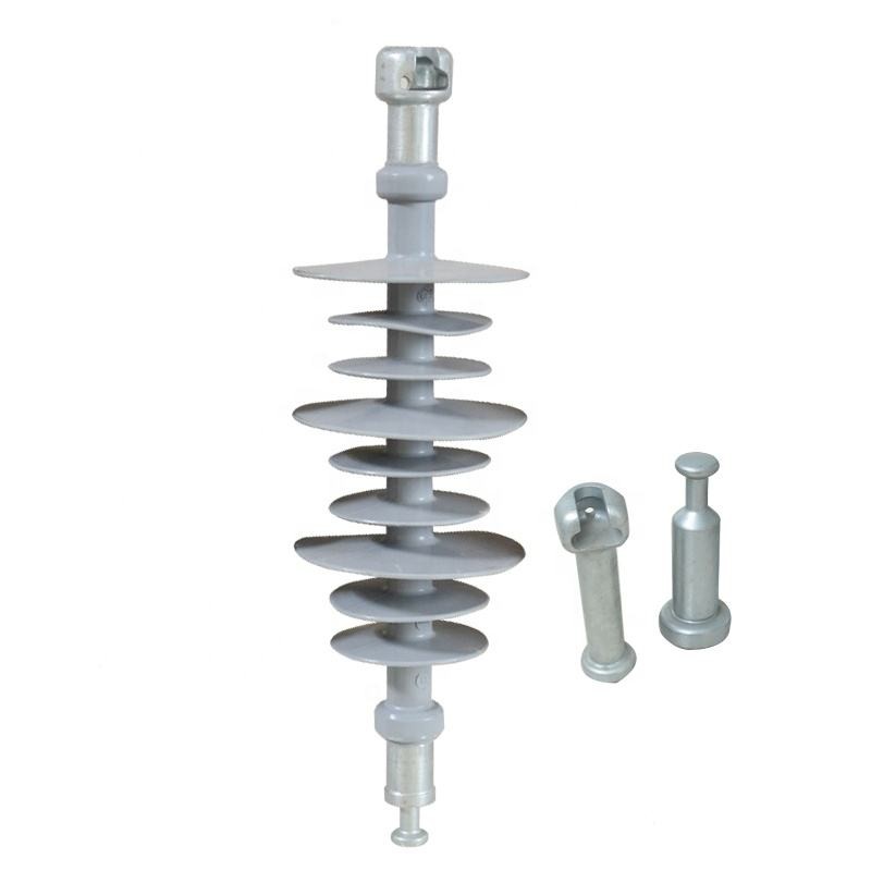 10KV 70KN polymer composite suspension ball and socket suspension insulators / 2