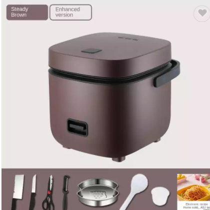 Top Fashion Manufacturer Portable Stainless Steel Multi Function Mini Electric 2L Rice Cooker Price / 2