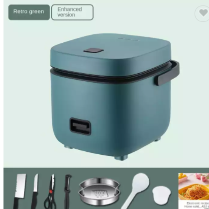 Top Fashion Manufacturer Portable Stainless Steel Multi Function Mini Electric 2L Rice Cooker Price / 3