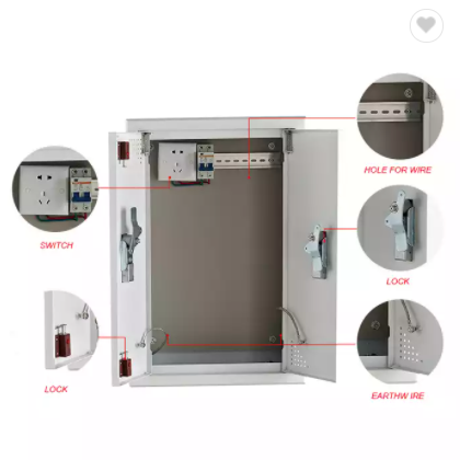 outdoor customized aluminum electrical enclosure boxes for solar battery systems / 2