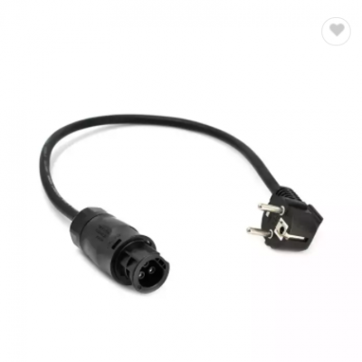 Slocable Betteri BC01 PV 3 Pin AC Connector to Schuko Plug Extension Mains Connection Cable 14/12AWG