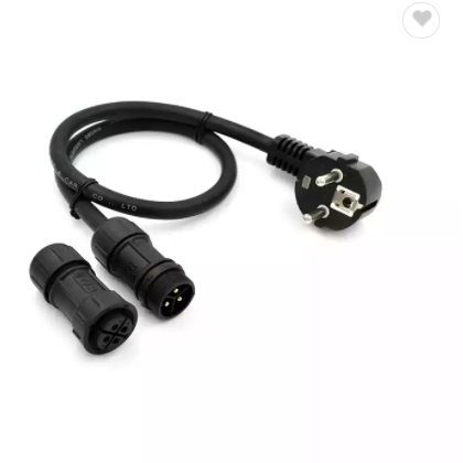 Slocable M20 3 Pin Wire to Wire Waterproof Male Female Electric Power Screw Connector for Automotive / 3