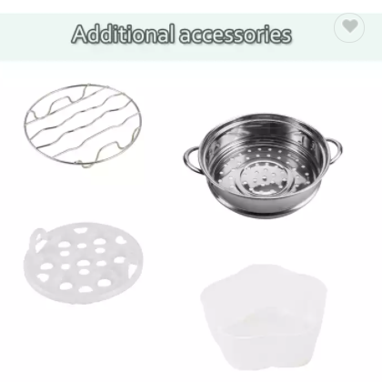Yonsa Multi-function Portable Table Noodle Cooker Small Mini Non-stick Frying Pan Electric Skillet B / 3