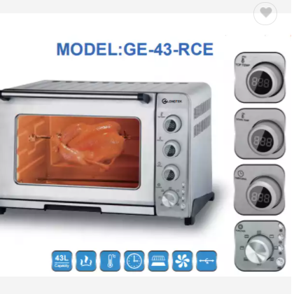 43L Digital Display Electrical Oven with Convection Function GE-43-RCE / 2