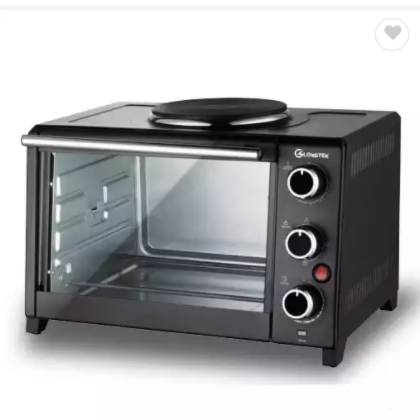 Small Kitchen Appliance Electric Toaster Oven with Hot Plate 23L 1500W / 3