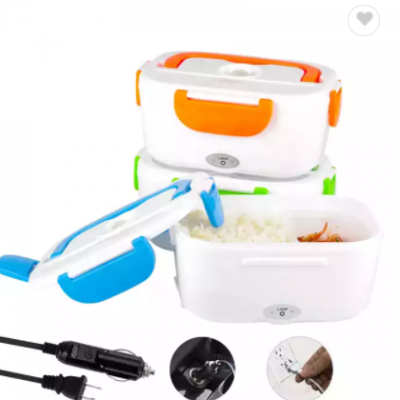 Amazon Hot Sale 2in1 Home and Car Electric Lunch Box Multifunctional Insulated Lunch Box