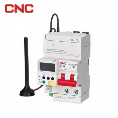 CNC Electric 1P 1P+N 2P 3P 3P+N Wifi Circuit Breaker 16A-100A Smart MCB WIFI Breaker with RS485