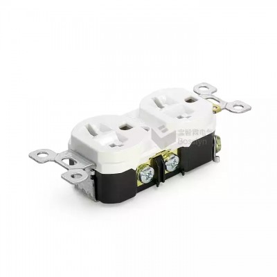 US AC power socket 6-15R Duplex Receptacle 15A 250V With Cover