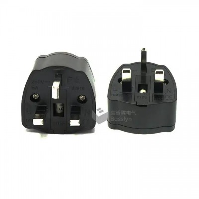 UK 5A to 13A plug adaptor with BS1363-5