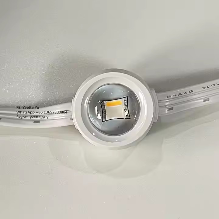 30meters Bluetooth WiFi WS2811 RGBW Pixel LED String Eave Light Kit with Remote Controller Outdoor C / 3