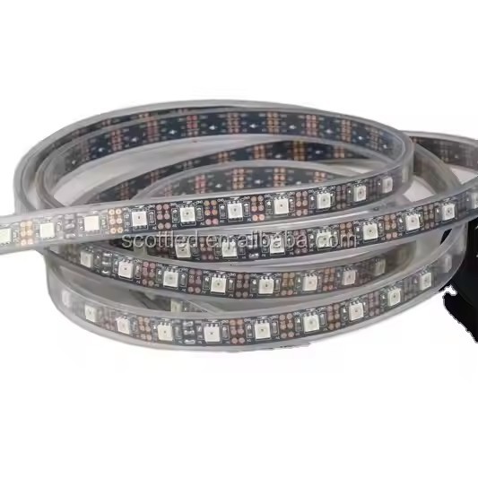 Black PCB WS2812B 60LEDs/M 300LEDs per roll led strip light / 2