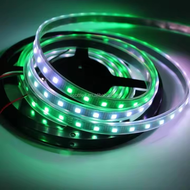Black PCB WS2812B 60LEDs/M 300LEDs per roll led strip light / 3