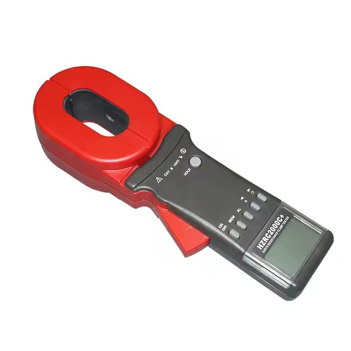 HZRC2000 Clamp Type Tester Electric Digital Earth Resistance Meter / 3