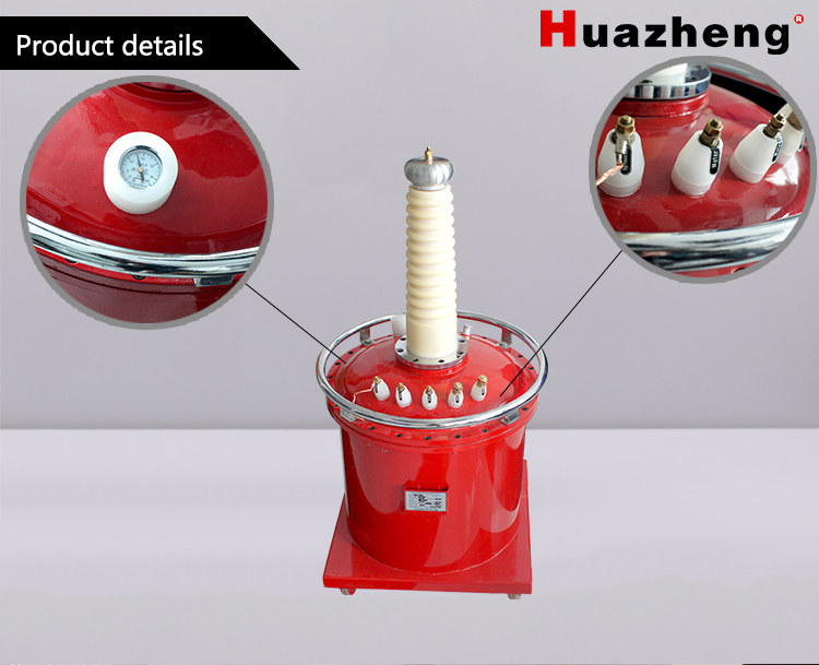 HZQ-150KVA/150KV SF6 Inflatable SF6 Gas Type HV Test Transformer AC DC Hipot Tester