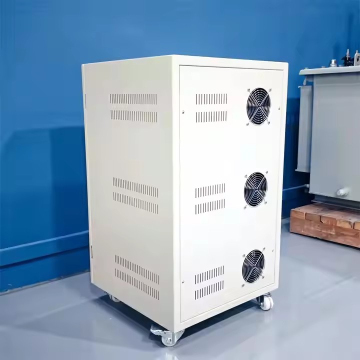 60kva Three Phase Servo Type Automatic Voltage Stabilizer Regulator / 3