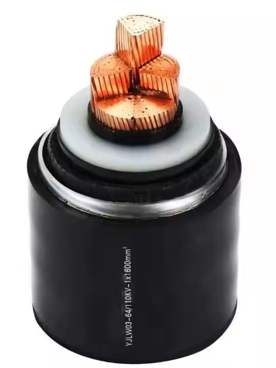 130KV 1*800 High Voltage Power Cable / 2