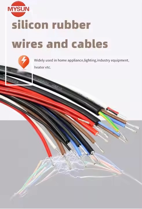 UL3132 16-30AWG Silicone rubber wires 300V 150C for home appliance lighting industrial power etc / 2