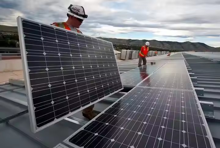 HT off grid Hybrid 5KW 10KW mini solar system panel kit completo 10000 watt farm solar system genera / 2