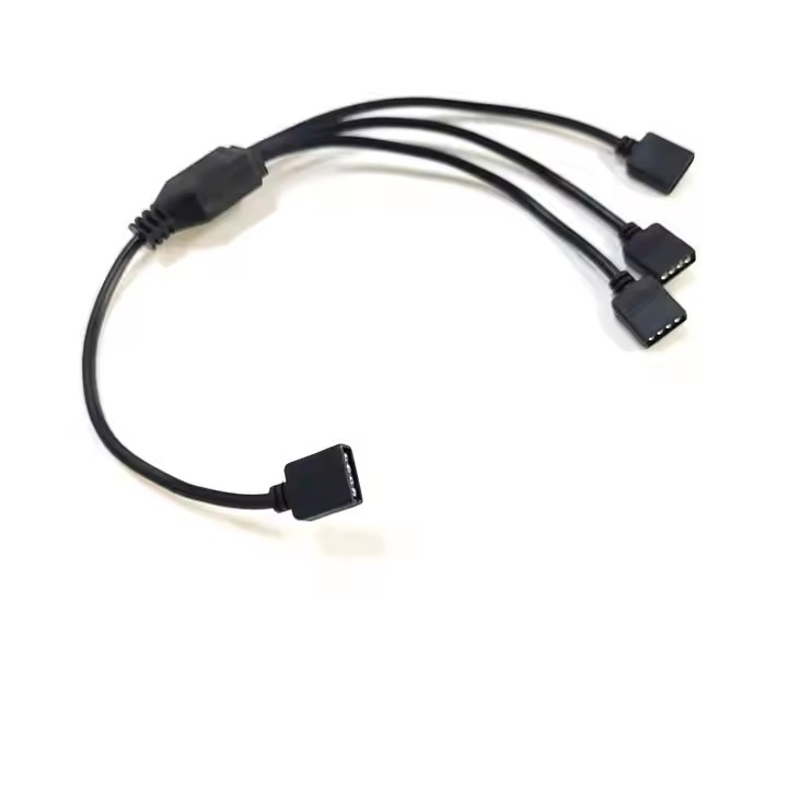 4 pin Argb Controllers and Converts psu Extension Cable 30 cm for computer Motherboard Fan / 2