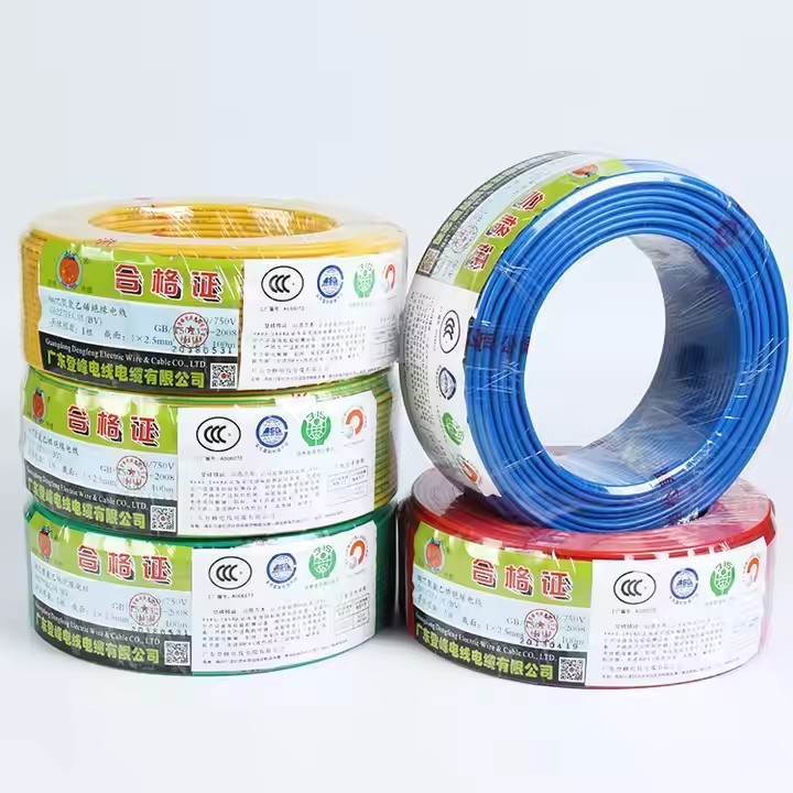 BVR 1.5mm 2single core copper pvc house bv bvr wiring electrical cable and wire building insulated h / 3