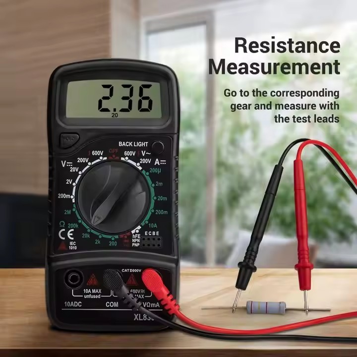 Digital multimeter high-precision digital multimeter electrical multifunctional measuring resistance / 3