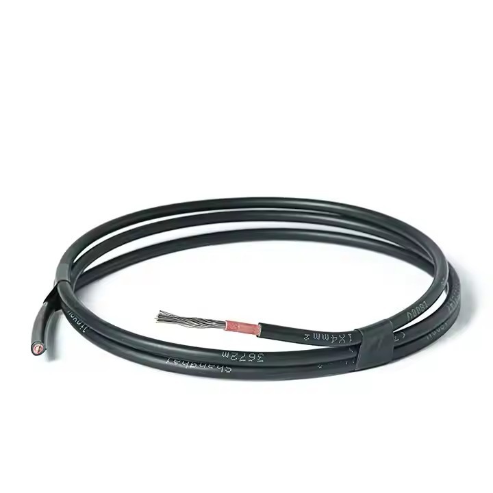 Dubai house wire cooper big electric power solar dc fence cable 2.5 6mm 10mm twist nut 6 mmp / 2