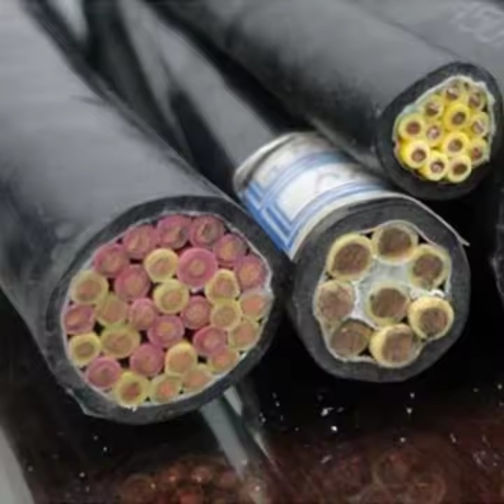 wholesale swg awg 10mm 25 35 50 70 95 mm cooper aluminum alloy dc rubber conductor electric cable el / 3