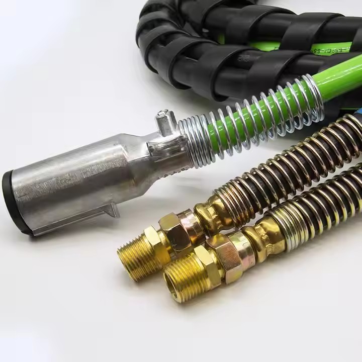 3 in 1 ABS Trailer cable Semi Truck Trailer Air Line Hose Kit Corrosion resistance Power Cable / 3