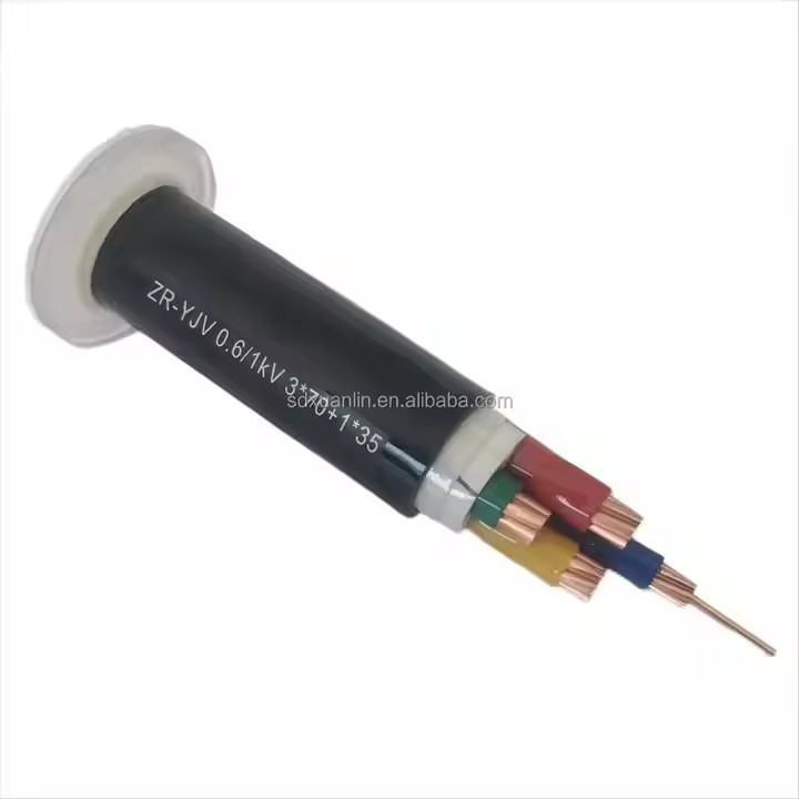26/35KV High Voltage Cable Copper Core YJV22 Armored Full Protection 3-Core 150-300 Square National  / 3