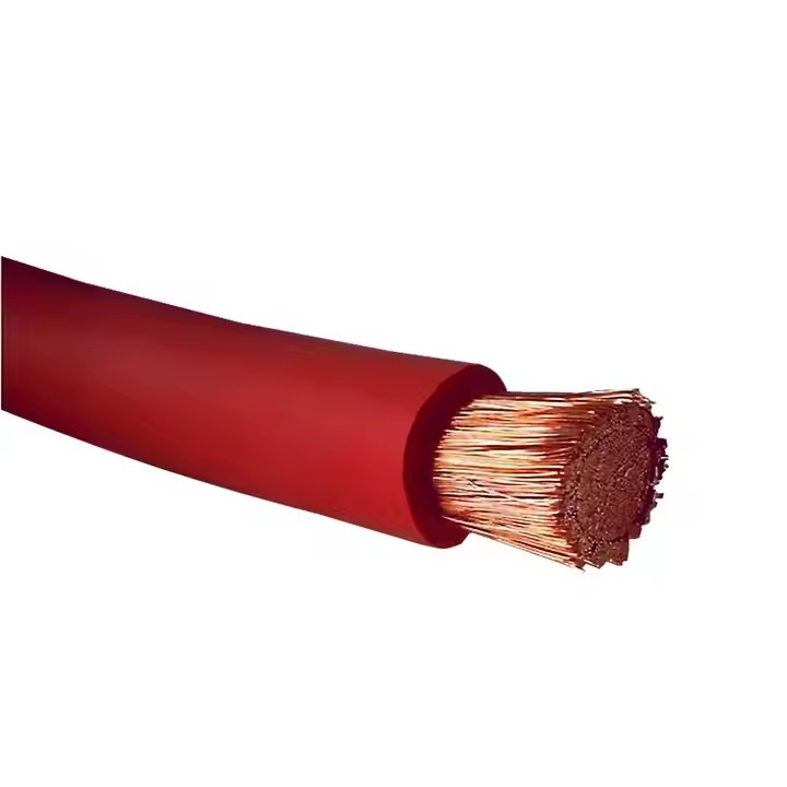 2024 new QingOuBattery cable 25 35 50 70mm Black Red High Temperature Resistance Flexible Cable / 2
