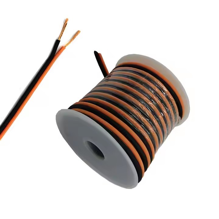 China Factory Customized Speaker Cable Wire Black and Red cable OFC Or CCA High Quality speaker Cabl / 3