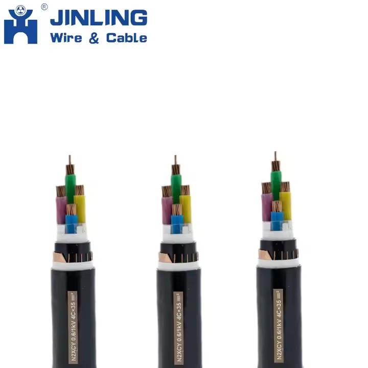 High Quality Professional Manufacturer's copper aluminum 0.6/1 kV Low Voltage Power Cable / 3