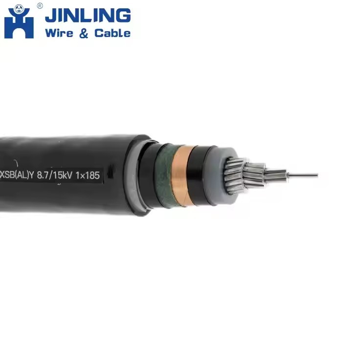 Medium High Voltage Power Cable 4x95mm2 4x120mm2 35KV CU/XLPE/PVC 4 core swa armour underground powe / 3