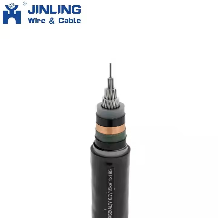 240mm2 Aluminum Cable XLPE Insulated Armoured Mid Voltage 35mm 1x95mm2 185mm2 240mm 400mm2 size mv p / 2