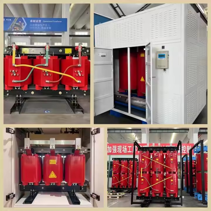 SCB13-1600/2000/2500KVA Three-Phase Dry-Type Transformer 10KV Manufacturer with Low Loss Copper 400V / 3
