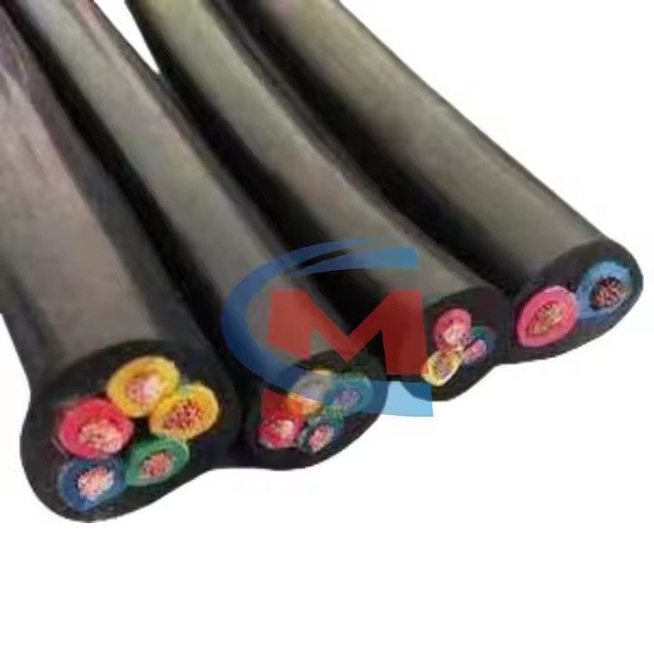 Optical cables Wire fiber cord structure electrical line wicker vector realistic template copper cab / 2
