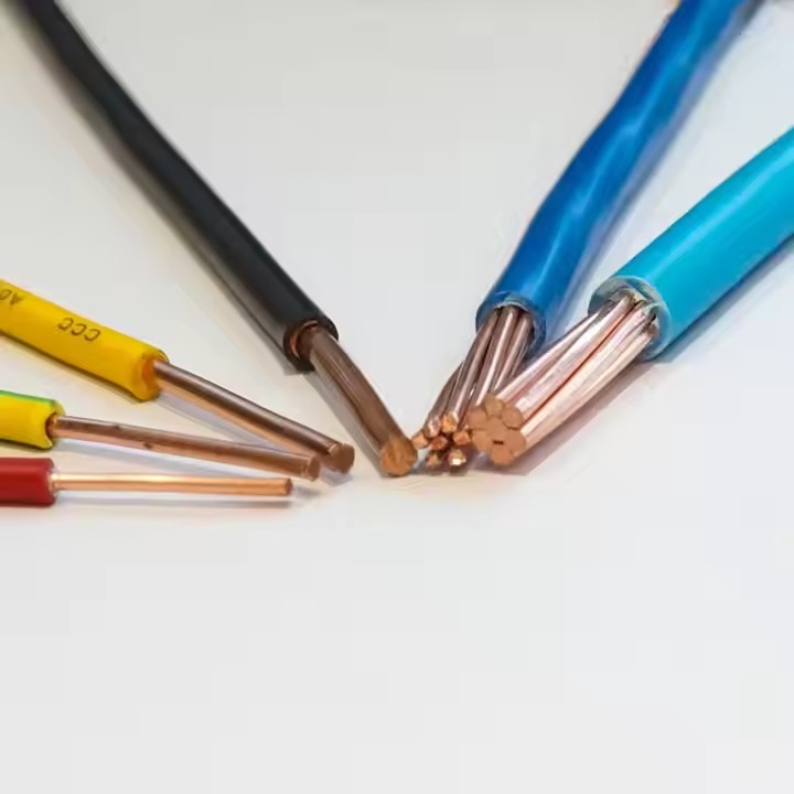 BS6004 IEC 60227 1/0 Awg Copper Electrical Electronic Wire Cable for House Wiring 1.5mm / 3