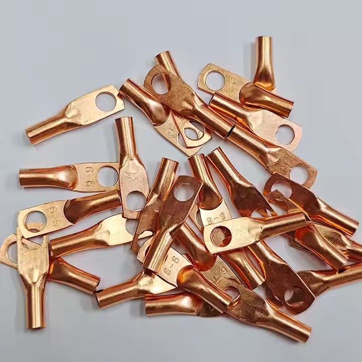 Copper Terminals 35mm 70mm 120mm 300mm Copper Wiring Nose Wire Connector Terminal / 2
