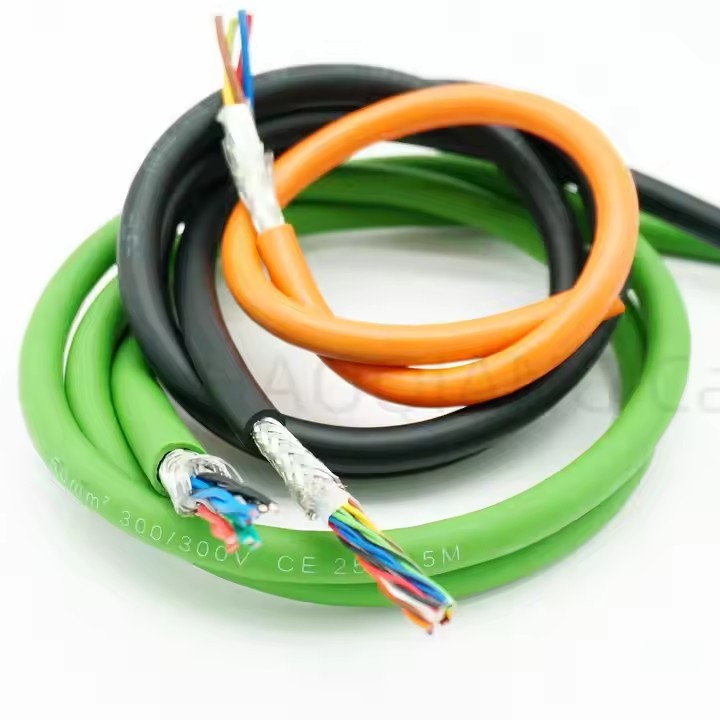 High Strength TRVVP Flexible Shielded CNC Machine Towline Cable for EMI Protection in Drag Chain Sys / 3