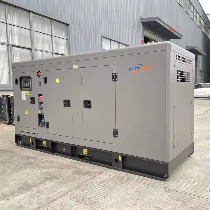 Custom Soundproof 4/6/12/16 Cylinder Generators for Home 125 KVA 125KVA 100KW 100 KW Silent Diesel G / 3