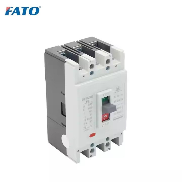FATO CM1 MCCB AC 2P/3P/4P High Breaking Capacity Moulded Case Circuit Breaker Overload Protection fo / 3