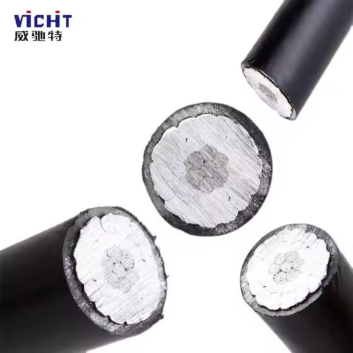 Electric 0.6/1kv Power Aluminum Conductor XLPE PE Pvc Cable Wire Overhead Aerial Bunched Cable / 3