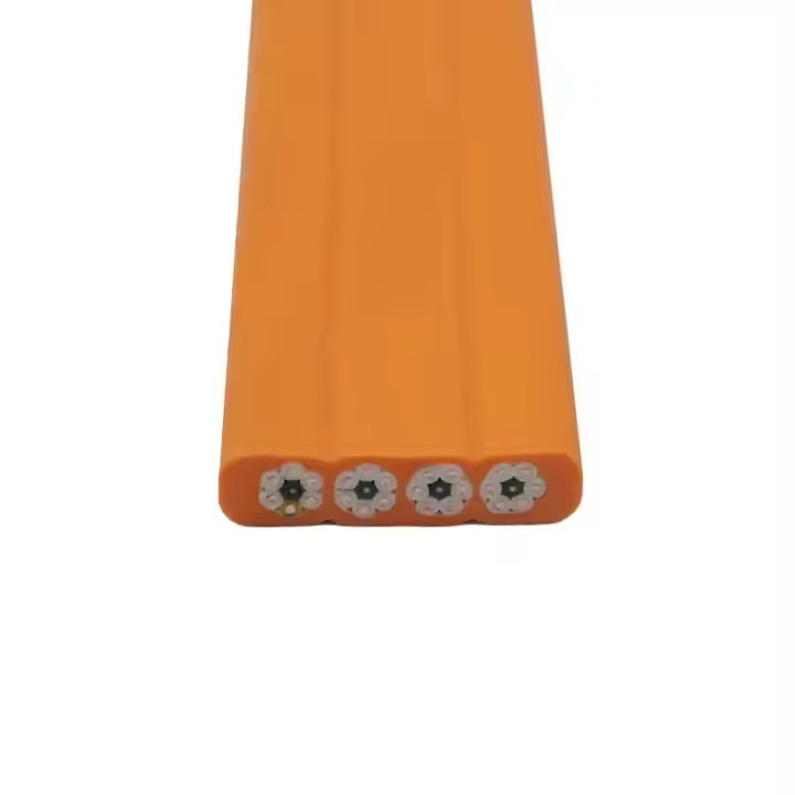 TVVB YFFB Flexible Bending-Retentive Control Flat Cable for Mobile Electrical Equipment Crane Travel / 3