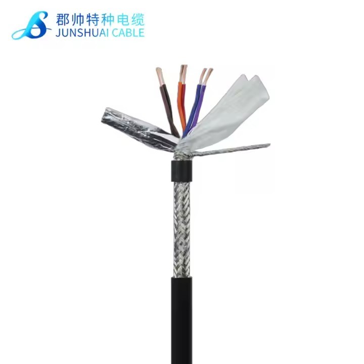 Highly Flexible TRVVSP Twisted Pair Shielded Cable Wires Servo Drag Chain Control Cable Encoder Cont / 3