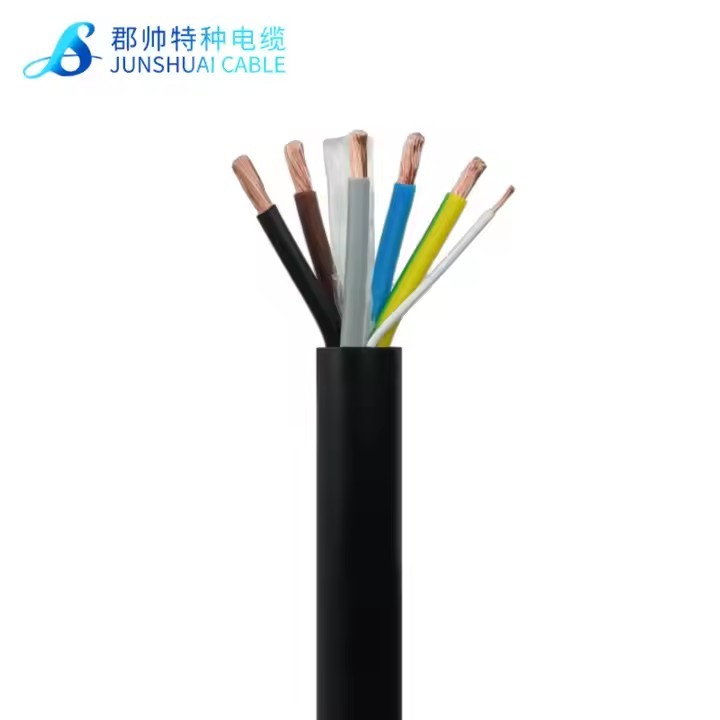 Customized 16A CE European Standard AC TPU Frosted Pockmark Copper Charging Gun Connection Cable XLP / 3