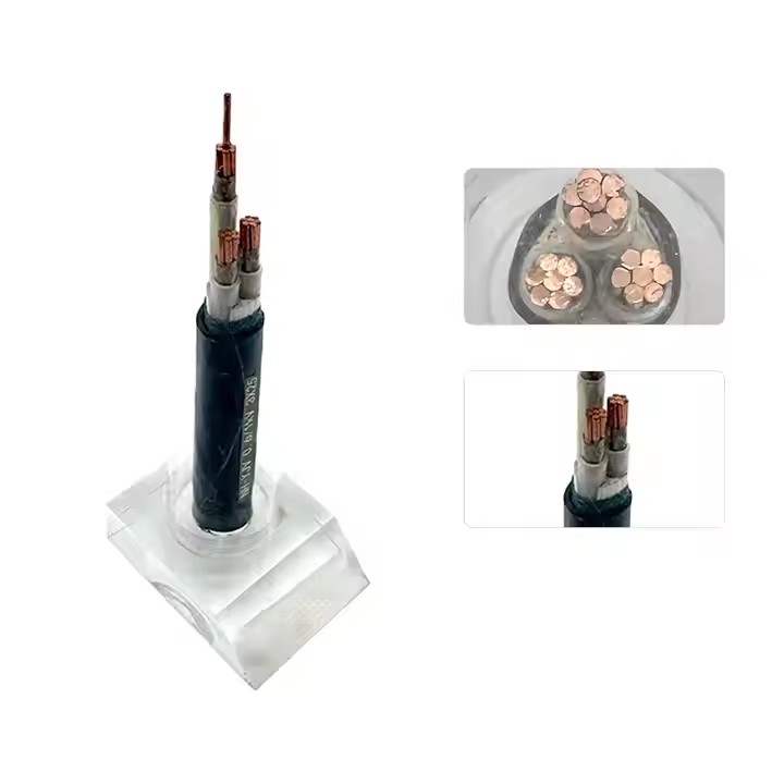 NH-YJV Industrial Power Cable Fire-resistant Copper Core Cross-linked Polyethylene Insulation Polyvi / 2