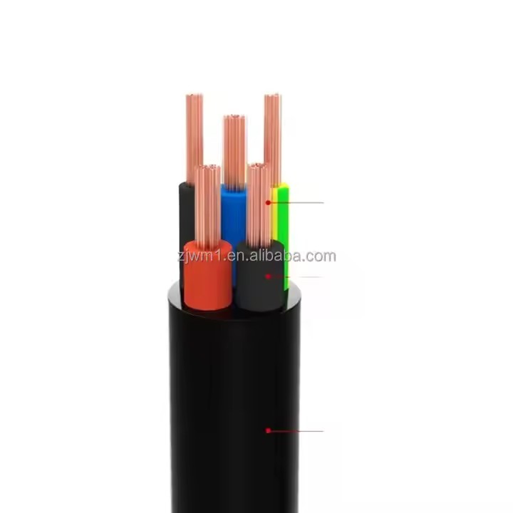 DC Solar Cable Wire Photovoltaic Twin Cable XLPE PVC Insulation 4mm2 6mm2 10mm2 16A Rated Copper for / 2