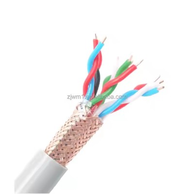 Industrial RGB 3.5-Stranded Three-Phase Ethernet Cable Aluminum Copper Conductor PE Steel Wire for C