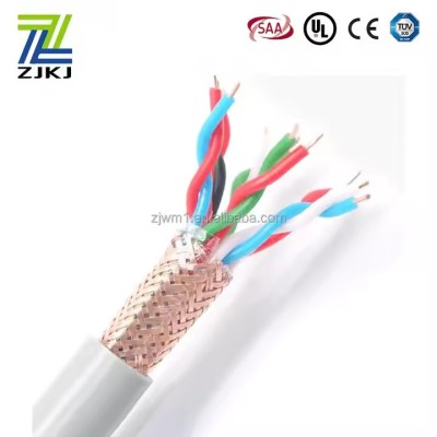 Mini Copper Ethernet Communication Cable 16A Rated Current for Construction Power Cables